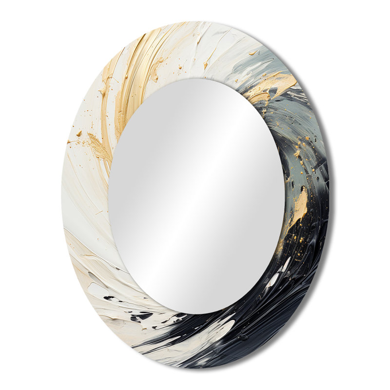 Miroir mural Radiant Revolve, 43 po x 33 po