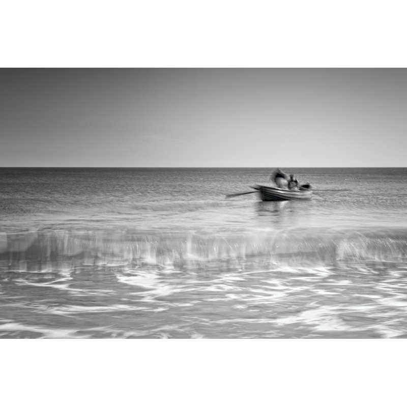 The Fishermen by Martin Henson - Wrapped Canvas Print, 20cm H x 30cm W