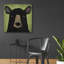 «The Black Bear» par Ryan Fowler, art mural en verre acrylique-1417127550