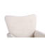 Chaise berçante de chambre de bébé confortable, siège en velours beige, rembourrage en mousse, chaise à haut dossier avec capacité de poids de 250 lb, rembourrage, limite-1381022795