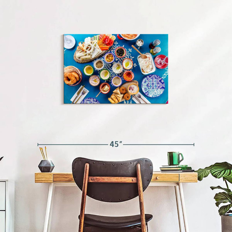 Yarlin Turkish Feast, 20" H x 30" W