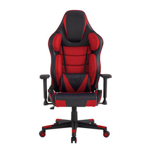 Loungie Jiovanni Reclining Ergonomic Swiveling PC & Racing Game Chair
