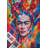 Frida Kahlo X Exquisite Rugs Handmade Polyester In Red/Multi Area Rug-106454310