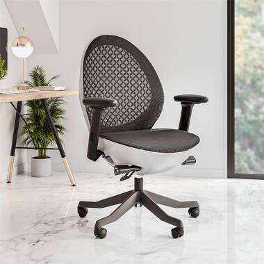 UNICOO - Home Office Chair Ergonomic Desk Chair High-Back Mesh Computer  Chair Lumbar Support Comfortable Executive Adjustable Rolling Swivel Task