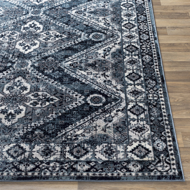 Rouillard Southwestern Indoor Rug, Rectangle 6'7" x 9'