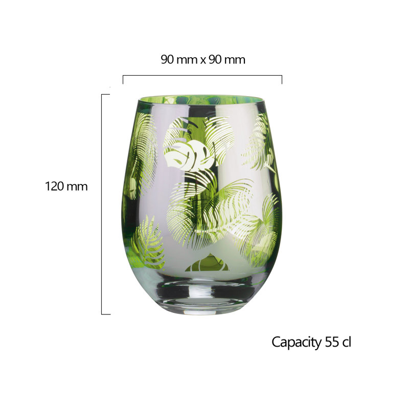 Tropical Leaves DOF Tumblers