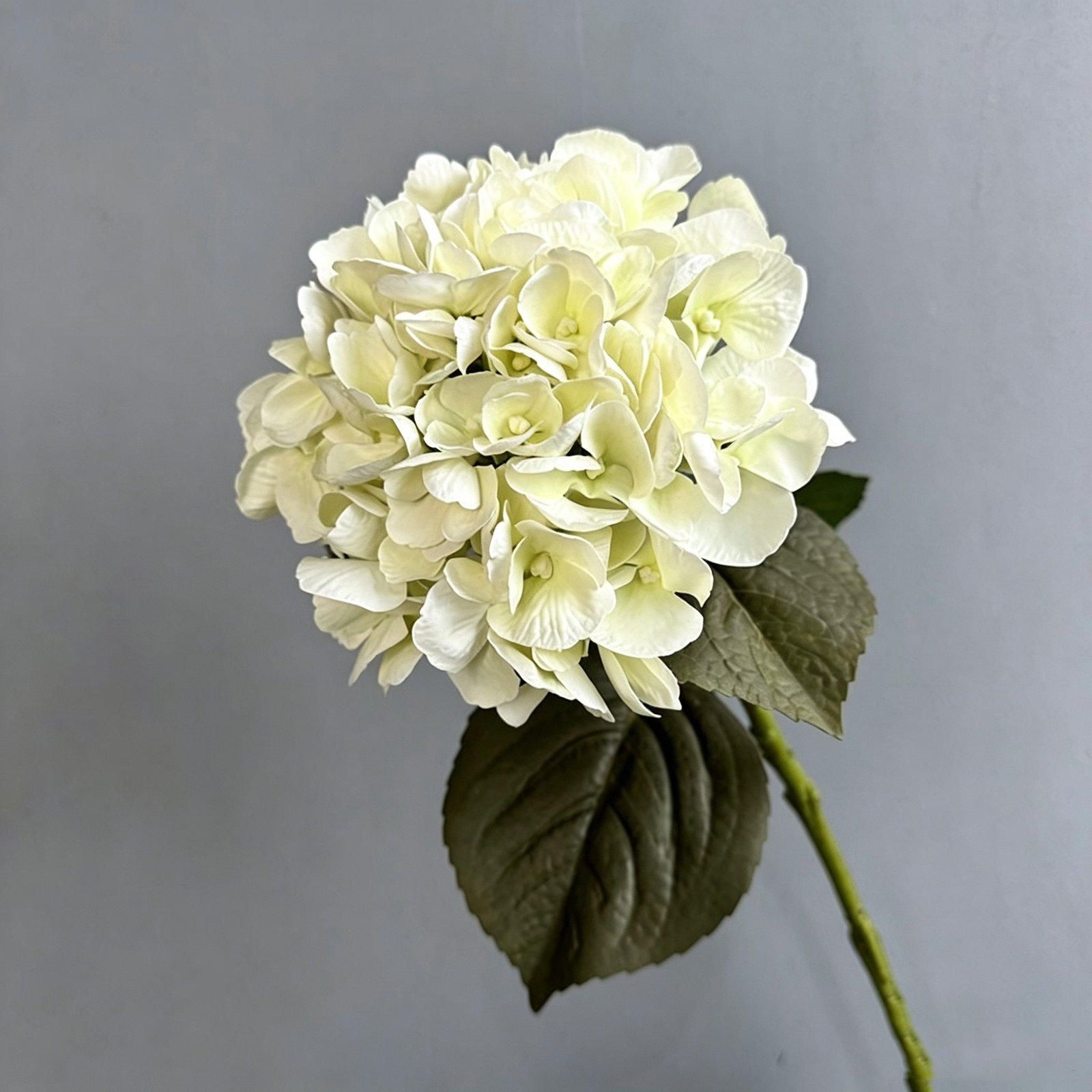Artificial Hydrangea Floral Arrangement For Vase Filler, Farmhouse Greenery Foliage Branch Long Stem Floral Bulk Bouquet For Wedding Party Home Office Table Centerpiece Shelf Decorations
