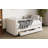 Upholstered Daybed with Trundle and 3 Storage Drawers-1229522577