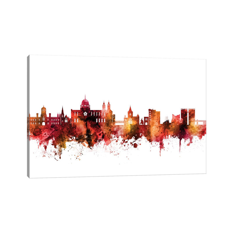 Galway, Ireland Skyline by Michael Tompsett - Wrapped Canvas Gallery-Wrapped Canvas Giclée