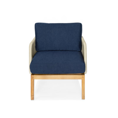 Amadora Outdoor Teak Lounge Chair