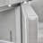 Commercial Refrigerator, 31.89 in Width Reach In Upright Refrigeration Four Door, 31.4 Cu.ft Auto-Defrost Stainless Steel Refrigerator with 6 Adjustable Shelves, 32 to 50℉ Temp Range, 4 Wheels