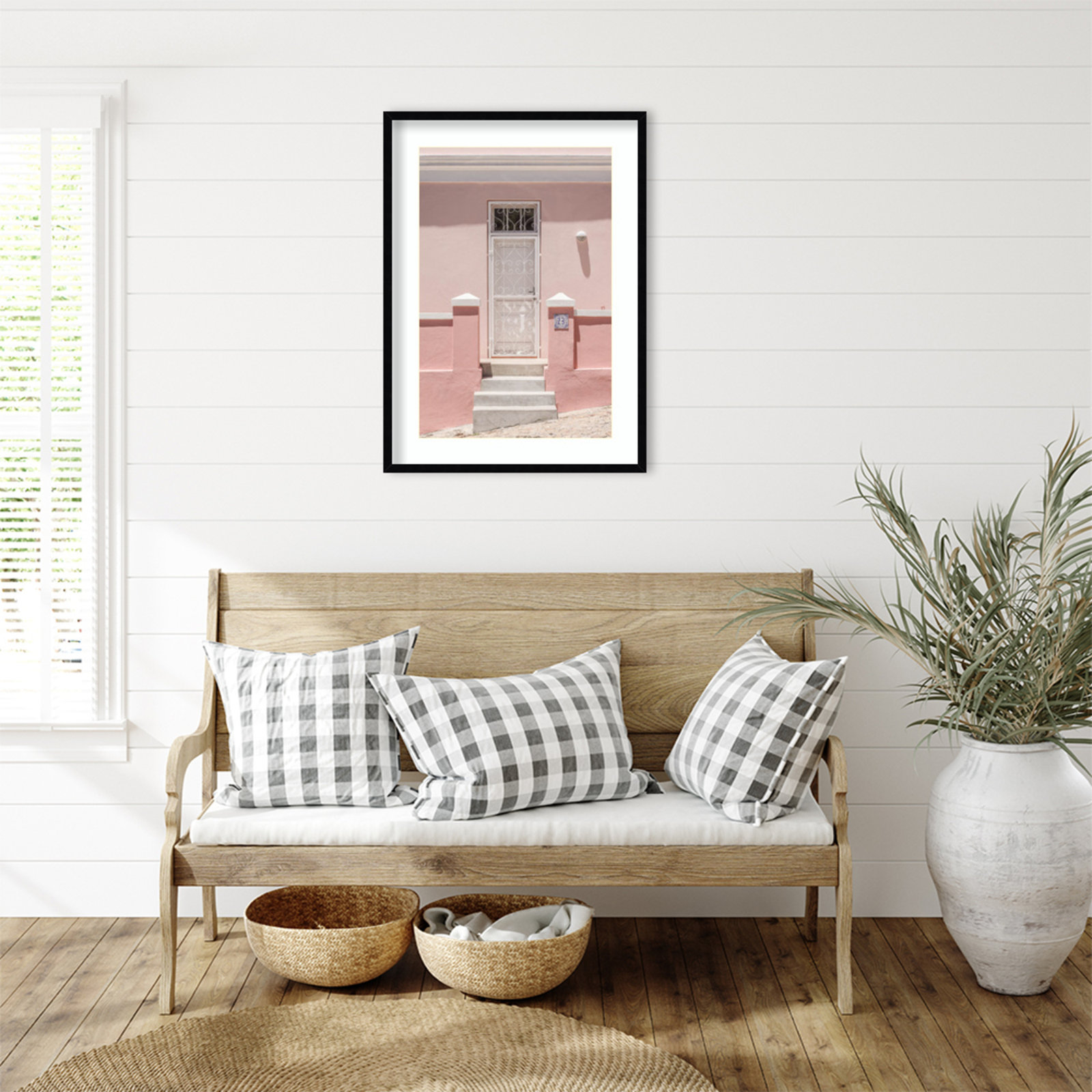 Orchard Cottage by Shot by Clint Wood Framed Wall Art Print, 33" H x 24" W, Black