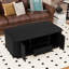 Coffee Table with Drawers and Storage Compartments-1884250095