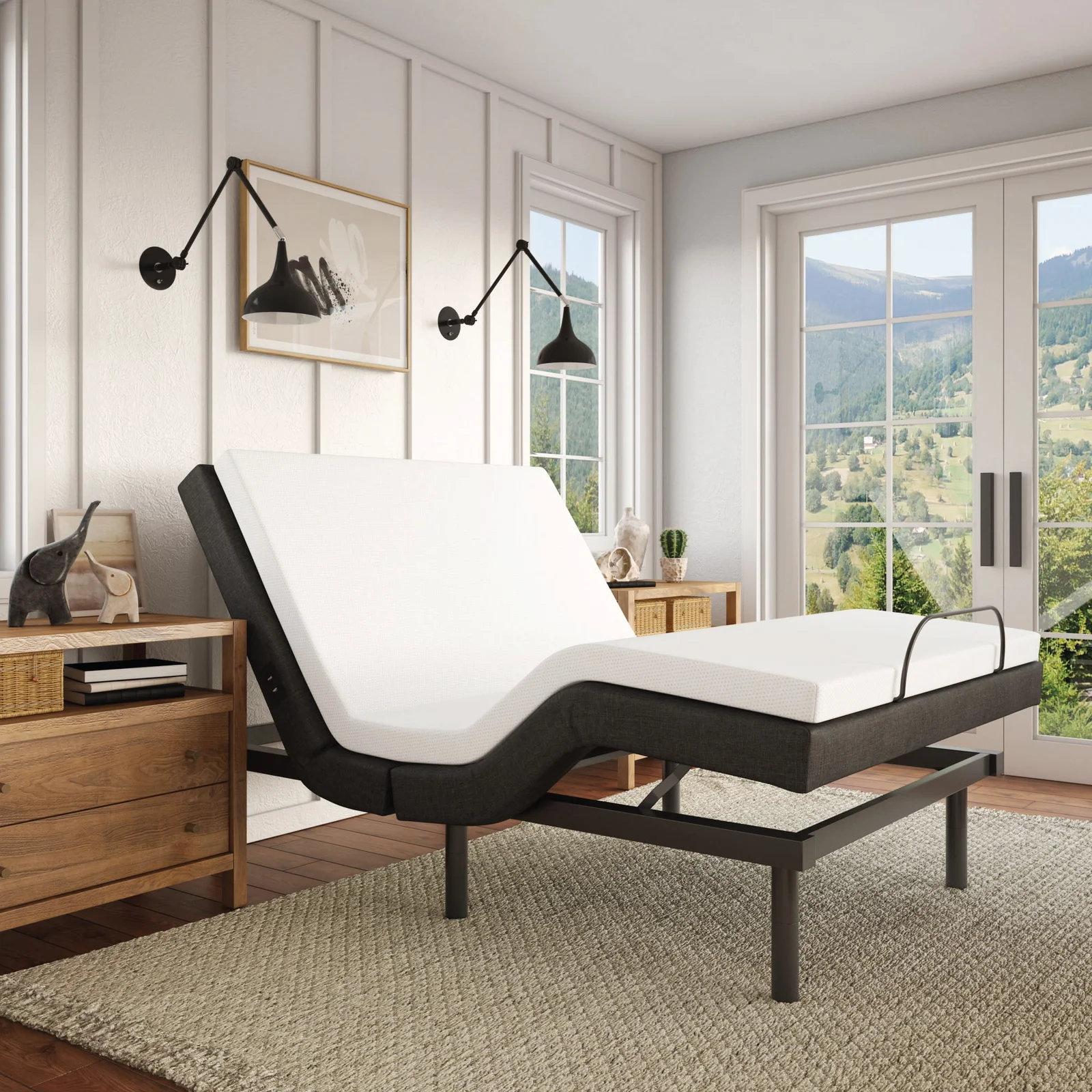 Wayfair Sleep 15 Massaging Zero Gravity Adjustable Bed With Wireless Remote 