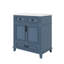 30 Inch Bathroom Vanity Sink Unit With 2 Doors And 1 Deep Drawer-1470427433