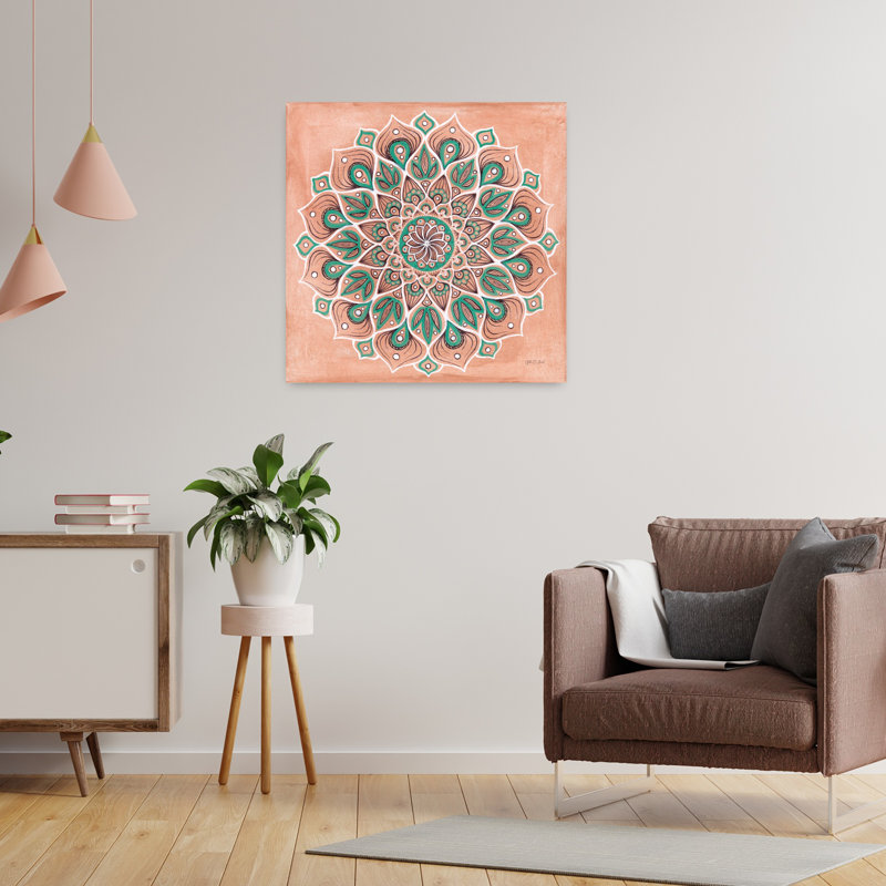 Spirale mandala, H 24 po x l 24 po