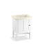 Lavabo de salle de bain à comptoir avec trou pour robinet Tresham-1144108492-1175866675
