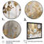 Goutte dorée moderne - art mural abstrait-577098799-541840633-541840632