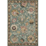 Kraker Wool Oriental Indoor Rug