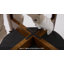Chaise d'appoint rembourrée en bois massif-1282289214