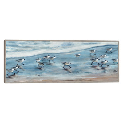 Sandpipers I By Sandy Doonan Canvas Art Print