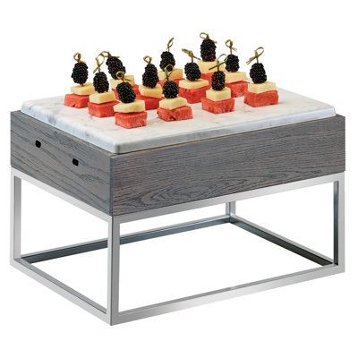 Ashwood Riser with Melamine Marble Tray