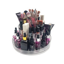 Make Up Organiser for Women Teenagers Acrylic Drawers Makeup Storage 12cm x  24cm x 22cm Clear Bathroom Bedroom Dressing Table Organiser Jewellery