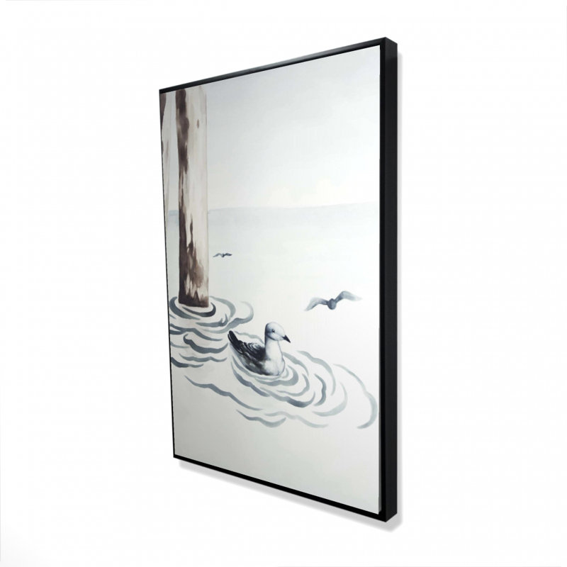 "Mouette" sur toile