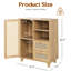 Armoire avec deux tiroirs et tablette réglable pour la cuisine, la salle à manger et le couloir. , Airy Natural Design, Spacieux petits articles, instructions de montage transparentes, 15 po de profondeur, 27,5 po de largeur, 33,8 po de hauteur-132972576
