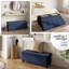 Banc repose-pieds en velours avec rangement amovible Nestl-132127319-132127322