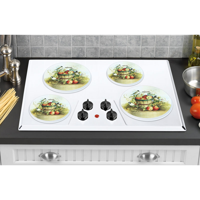 Set of 4 Reston Lloyd burner hotplates, Mésanges