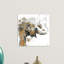 Water Elephant With Gold by Patricia Pinto - Print on Canvas-18642996-98502024