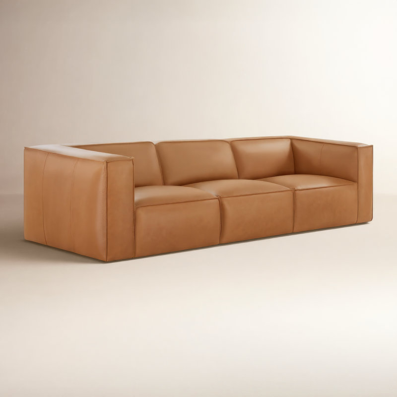Jaye - 3 Piece Genuine Leather Sofa