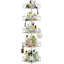5 Tier Telescopic Shower Caddy with Hooks