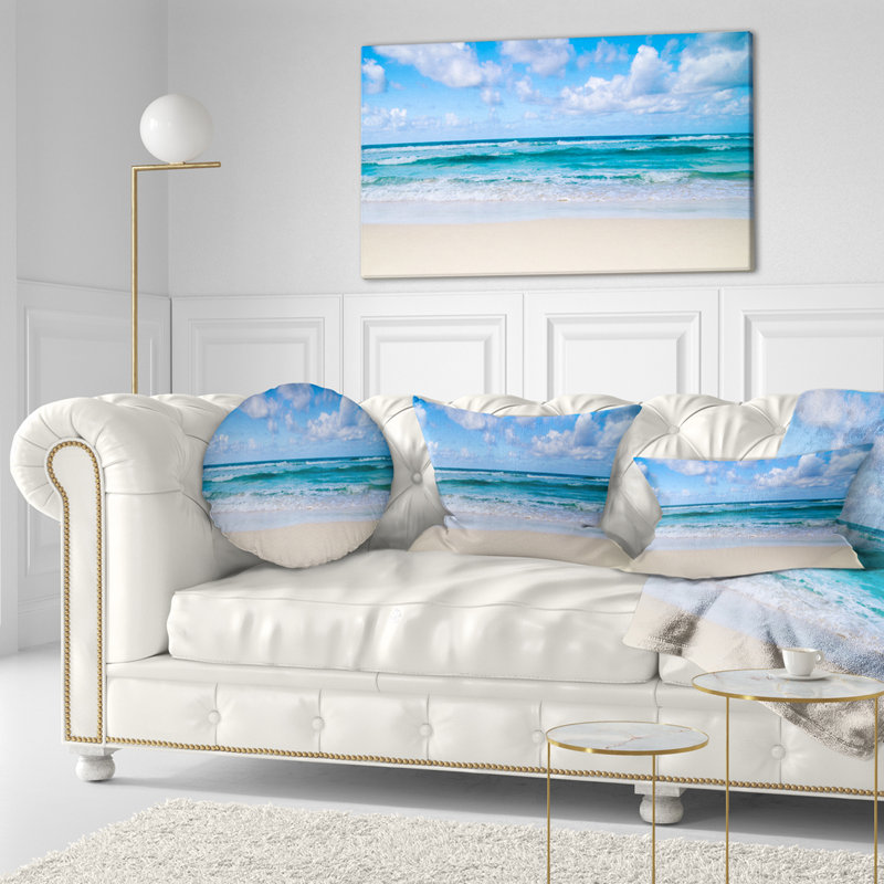 Coussin de plage Seashore, Rectangle, 12 po x 20 po