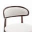 Chaise d'appoint rembourrée en bois massif-703115069