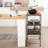 Bacchus Metal Bar Cart