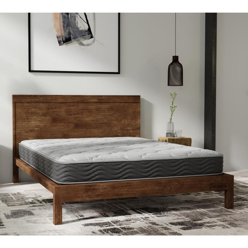 Matelas ferme de 8 pouces avec ressorts ensachés, Lit double