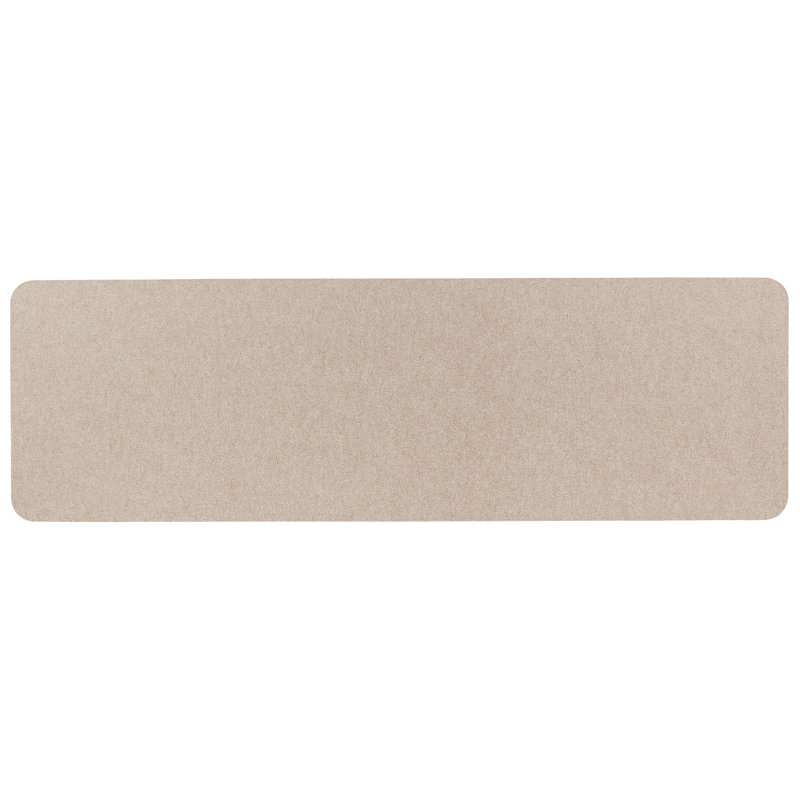 Poviones Desk Dividers, 50cm x 160cm W x 1cm D, Beige