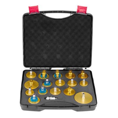 17 Pcs Brake Master Bleeder Kit Brake Bleeder Adapter Set for Most Vehicles