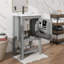 Ensemble de meuble-lavabo avec lavabo et tablette ouverte-1715725755