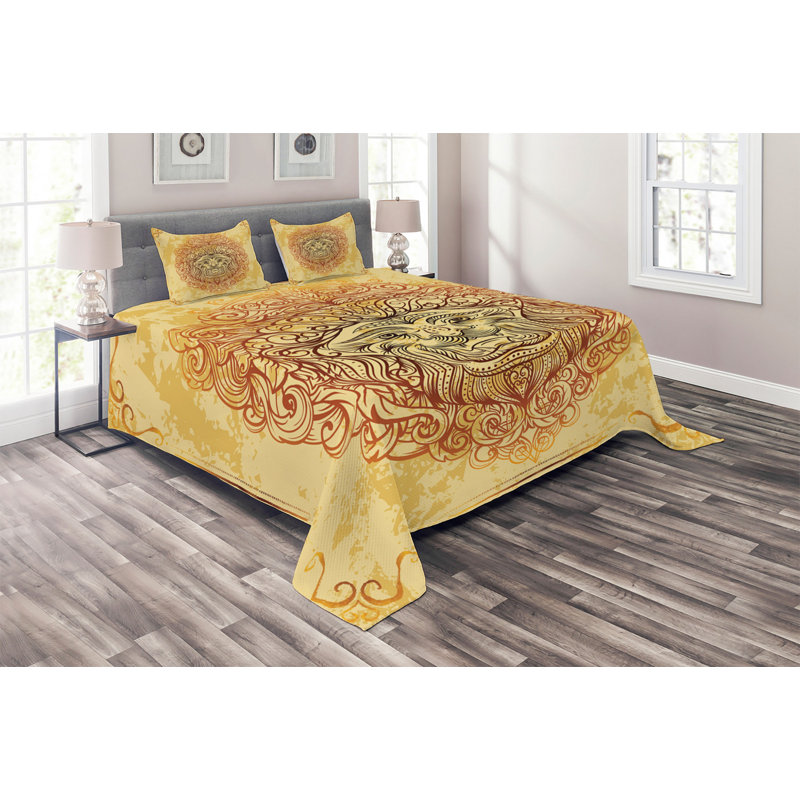 Eclectic Polyester Coverlet
