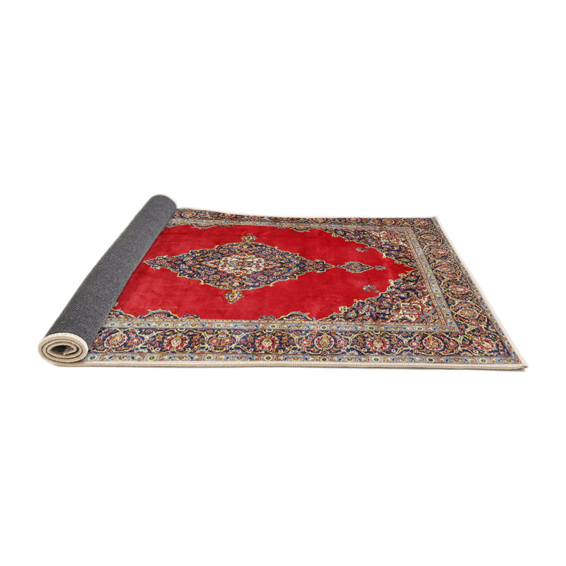 Tapis oriental en laine / polyester tissé à la machine Annecliffe, Rond 7 pi