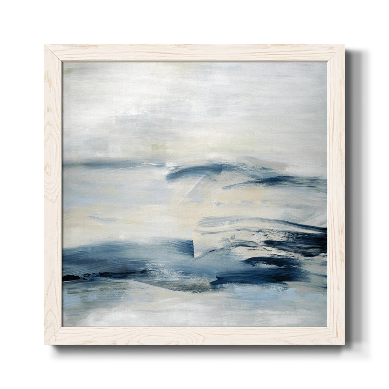 «Adrift» par J Paul - reproduction d'art sur papier encadrée, H 31,5 po x l 31,5 po x P 1,5 po, Cadre blanc