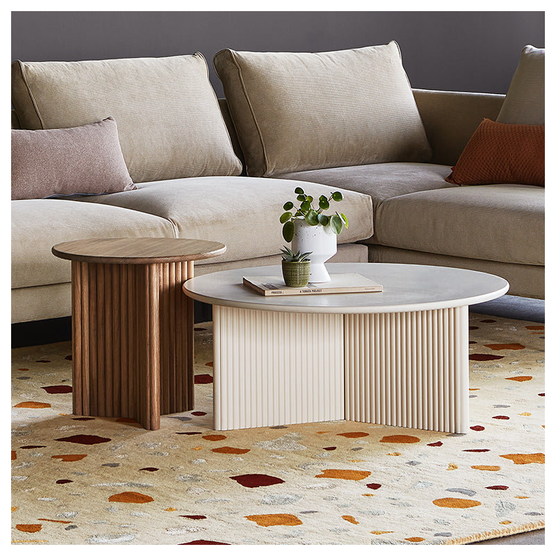 Odeon Coffee Table, Pearl