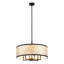 Lustre cylindrique 24 lumières 6 pouces Capiz-382826762