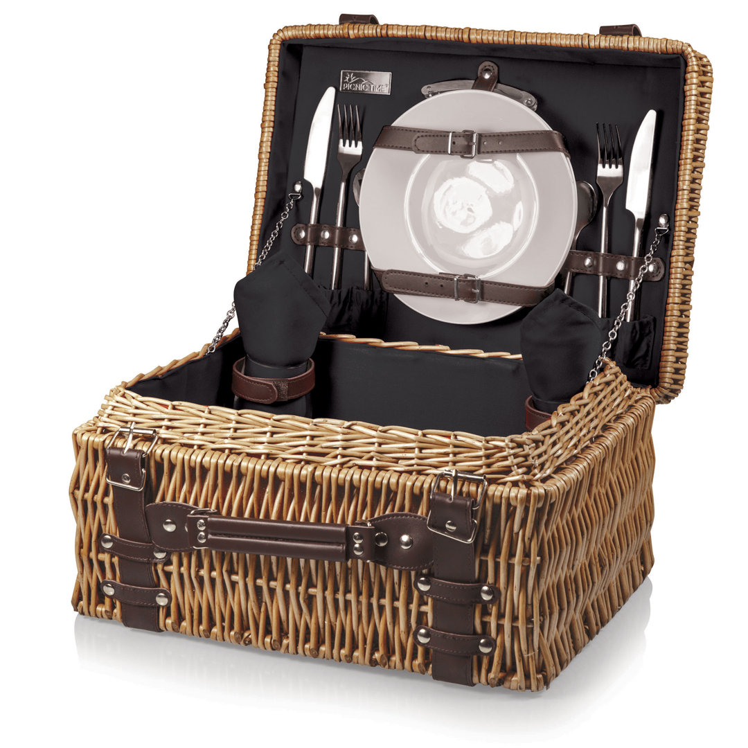 Champion Picnic Basket - Large Picnic Set for 2 Picnic Time