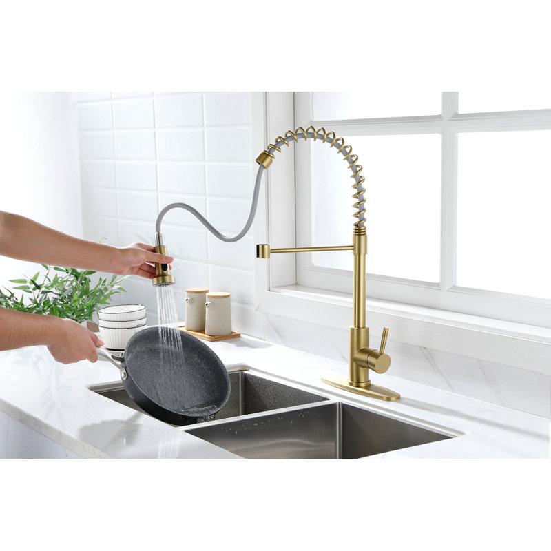 Robinet de cuisine avec douchette extractible