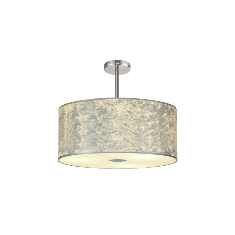 Fabric Semi Flush Mount