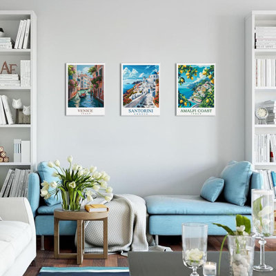 3 Piece Wrapped Canvas Wall Art